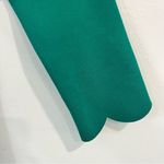 Lulus Cumulonimbus Clouds Dark Green Long Sleeve Skater Dress SMALL Photo 5