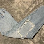 BDG Light Blue Ripped High Rise Baggy Boyfriend Jeans Photo 1