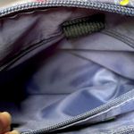 Bueno  Blue/Gray Perfect Travel Crossbody Bag with USA State Symbols Photo 4