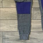 Aviator Nation  Gray and Blue Track Pants Joggers Photo 5