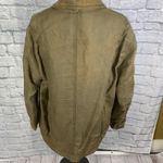 Free People oversize coat low cut collar 1 button close sz S Photo 11