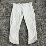Lululemon Ready Set Go Crop (21") white size 10 Photo 4