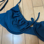 Shade & Shore  Teal High Rise Bikini Swimsuit Size Medium / 36C Photo 8