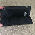 Vintage La Regale Black and Silver Beaded Clutch Photo 6