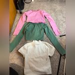Urban Outfitters Ribbed crop Tops bundle M/L Photo 1
