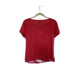 IZOD Pink Striped Sweater Vest Styled T-shirt Size Large Preppy Light Academia Photo 1