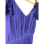 Pearl Georgina Chapman by Marchesa Ruffled Pleated Party Dress Purple Size 10 Photo 8