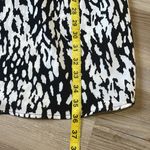 The Limited  Ashton Animal print Shirt Dress Black & White Size S Business casual Photo 7
