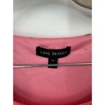 Lane Bryant  Ruffle Floral Midi Dress Women Plus Size 16 Pink Whimsical Elegant Photo 3