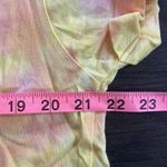 The Simpsons Women's Coral Tie Dye Graphic Tee Shirt Crew Neck Size X Photo 6