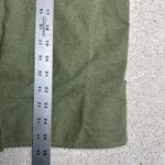 Woolrich Women's VTG  Medium Willow Heather Green Button Flannel Long Sleeve Photo 4