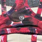 Lululemon Splendour Bra Size 4 A/B Cup Light Support Poppy Petals Berry Multi Photo 2