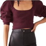 Free People NWT! Saffron Open Back Sweater - Size Medium Photo 2
