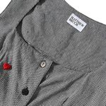 MATTHEW BRUCH Apron Mini‎ Dress in Black Repaired Size M Photo 4