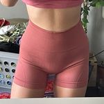 spandex workout shorts Pink Photo 0