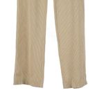 Cider  Light Green Beige Ribbed Pants Women's Large Photo 2