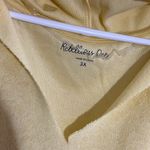 Rebellious One  Womens Trendy Plus Size Loop Terry Hoodie Yellow Photo 2