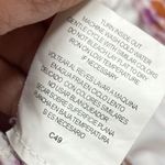 June & Hudson Women's Purple Pink Yellow Smocked Stretch Crop Top Size M Y2K Size M Photo 2