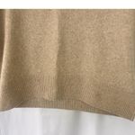 Aerie Cropped Cable V Neck Polo Sweater Oatmeal Chunky Cozy Women’s Size XS Photo 2