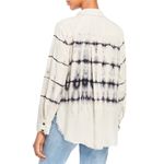 Bella Dahl  Womens Flowy Tie Dye Button Down Shirt XS Coastal Cowgirl Boho Photo 1