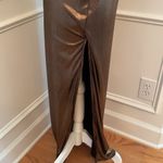 NBD  Dancing Queen Maxi Dress In Shimmer Copper XS Photo 5