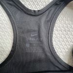 Nike  Dri Fit Black‎ Sports Bra Size Small No Padding Racerback Photo 2