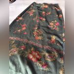 Jaclyn Smith Vintage  Tapestry Style midi high waisted skirt 10 Equestrian Look Photo 2