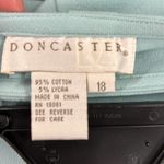 Doncaster  pencil  skirt 18 aqua blue nwt knee length Photo 2