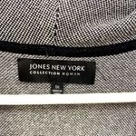 Jones New York 1X women’s collection cardigan soft grey blazer $69 Photo 2