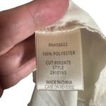 Max Studio  Blue & White Floral Tiered Flutter Short Sleeve Dress Women Sz S Photo 9