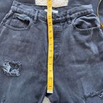 PacSun  Distressed Black Denim Jeans - Size 27 Photo 8