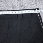 Everlane  Stretch Ponte Knit Skinny Pants Size Small Charcoal Gray Black Side Zip Photo 9