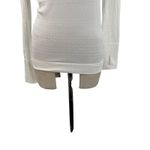 Lululemon  Rest Less Hoodie Long Sleeve Seamless Stretch Textured White‎ Size 2 Photo 4