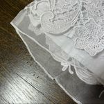 Yoana Baraschi Gray Celestine Silk Lace Sleeveless Cocktail Dress Photo 14