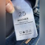 MOTHER The Dutchie Frayed Shorts in the My Treat wash Blue Size 25 Photo 8