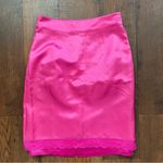 Trina Turk  hot pink silk pencil skirt Photo 8