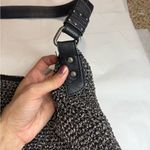The Sak  Sequoia Black Crochet Purse Handbag Leather Shoulder Strap boho Photo 7