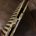 Vintage y2k gold metallic sparkle clutch wallet kisslock evening regency core Black Photo 6