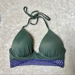 Shade & Shore Hunter Green Bikini Top Photo 0