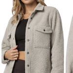 Vuori  Sycamore Shirt Jacket Sherpa Fleece GUC Size Small    F306 Photo 0