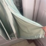 Birdy Grey  Satin Green Sexy Midi Prom Bridesmaid Dress- Medium Photo 2