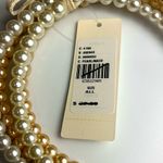 Anthropologie • Faux Pearl 4pc Headband Set Photo 2