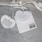 Mimi Holliday M Padded Bra Honeysuckle 1/4 Cup Plunge Silk Bridal Lace Bow Heart White Size M Photo 10