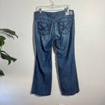 Ariat Jeans Women 29R Blue Wide leg Bootcut Low Rise Medium Wash Western Country Photo 1
