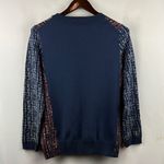 Tory Burch Multicolor Textured Crewneck Sweater Photo 3