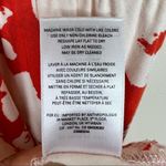 Anthropologie Maeve summer breeze red white floral V neck short sleeve dress XS Photo 9