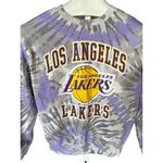 Hybrid Apparel  Los Angeles Lakers Tie Dye Crewneck Sweater Size Small Photo 3