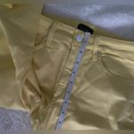 NYDJ lift/tuck technology cropped yellow pants. Size 2 Photo 7
