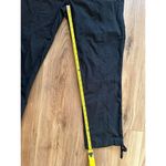 Polo Ralph Lauren Cargo Pants Women's Size 8 Crop Black Slim Utility Ankle tie Photo 7