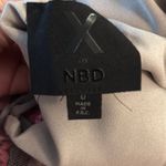 NBD Floral Lace Maxi Dress in Pink and Black Photo 2